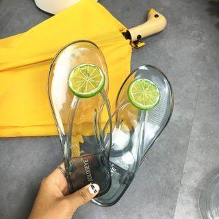 Lemon Flip-flops
