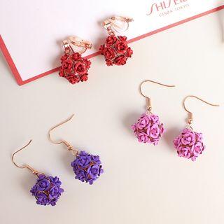 Rose Dangle Earring (various Designs)