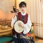 Traditional Chinese Chiffon Blouse