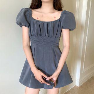 Wide-leg Short-sleeve Playsuit
