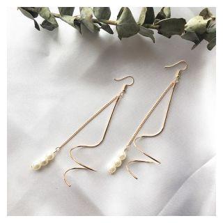 Swirl Earring 1 Pc - Gold - One Size