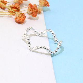 Geometry Open Ring 1 Pc - Geometry Open Ring - Silver - One Size