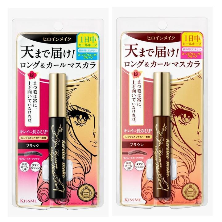 Isehan - Heroine Make Long&curl Mascara S.wp Brown New