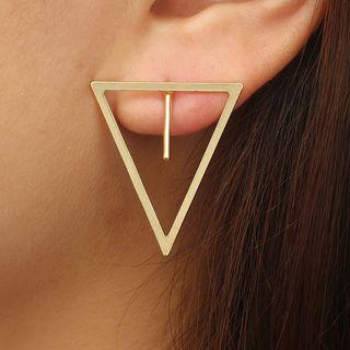 Alloy Triangle Earring