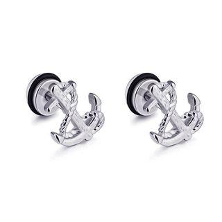 Anchor Stud Earring
