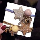 Faux Crystal Star Hair Tie
