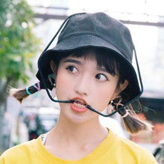 String-detail Bucket Hat