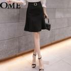 A-line Ruffled Skirt