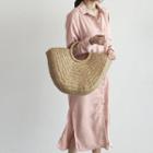 Long-sleeve Satin Shirtdress