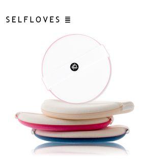Set: Makeup Cushion Puff + Box