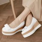 Bow Platform Shoes