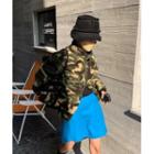 Camouflage Dumble Jacket Khaki - One Size