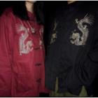 Couple Matching Dragon Embroidered Shirt
