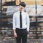 Pocket-front Cotton Shirt (2 Design)