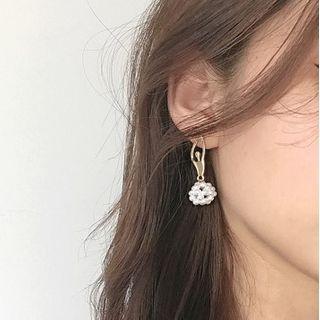 Dancer Faux Pearl Dangle Earring
