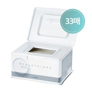 A'pieu - Hyaluthione Soonsoo Daily Sheet Mask (hyaluronic Acid) 33pcs 350g