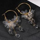 Floral Earring 10991 - 1 Pair - 01 - Gold - One Size