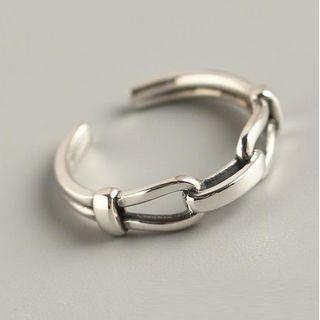 Buckle Ring Silver - 925 Silver