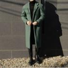 Single-breasted Long Tailored Coat