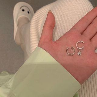 Smiley Alloy Cuff Earring