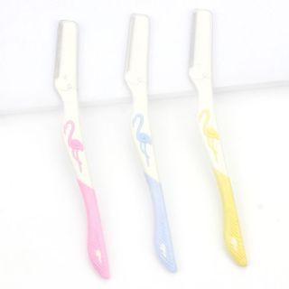 Set Of 3: Print Foldable Eyebrow Razor