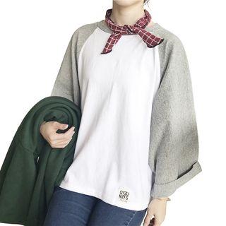 Raglan Bell-sleeve Top
