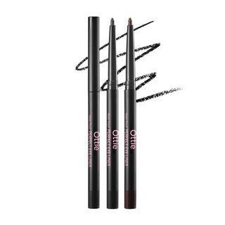 Ottie - Perfect Eyeliner Pencil - 2 Colors #01 Black