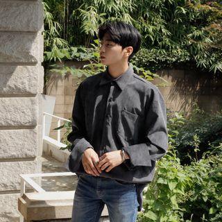 Cuffed Corduroy Shirt