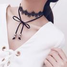 Double Strand Lace Choker
