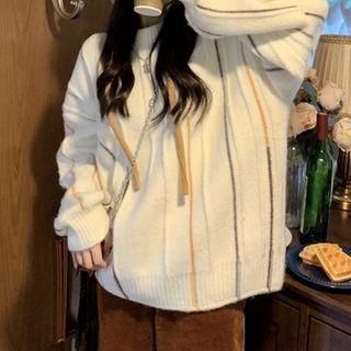 Pinstripe Sweater