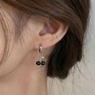 Cherry Alloy Dangle Earring 1 Pair - Silver - One Size