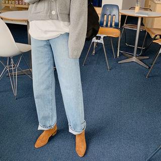 Cowhide Chelsea Boots