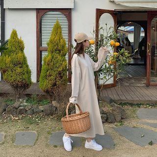 [lovb] Loopback Long T-shirt Dress