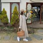 [lovb] Loopback Long T-shirt Dress