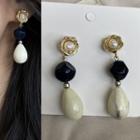 Faux Pearl Water Drop Earring 1 Pair - As Shown In Figure - One Size