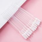 Set Of 12 : Disposable Lip Brush Set Of 12 - White & Transparent - One Size