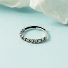 Alloy Ring Ring - Silver - One Size