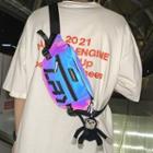 Iridescent Belt Bag / Charm / Set