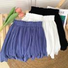 Pleated Chiffon Mini Skirt In 6 Colors