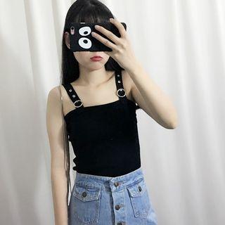 Buckled Strap Top
