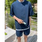 Loose-fit Stretchy T-shirt