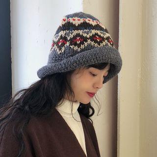 Patterned Knit Hat