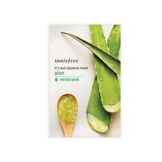 Innisfree - Its Real Squeeze Mask (aloe) 1pc