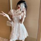 A-line Lace Party Dress