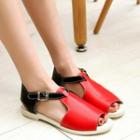 Two-tone Sandals