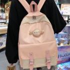 Buckled Animal Nylon Backpack