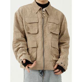 Ruched Zip Jacket