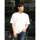 Colored Pocket-front Boxy T-shirt
