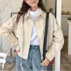 Long Sleeve Pocket Front Jacket