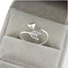 Arrow Sterling Silver Ring Silver - One Size